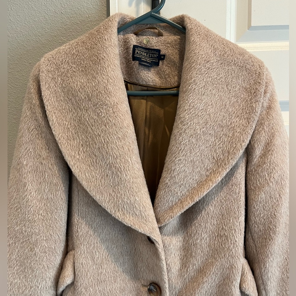 Pendleton W’s Wool/Alpaca Walking Coat (M) EUC